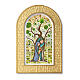 Tree of Life picture with glass window frame 14x8.5 cm s1