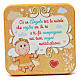 Orange wooden picture with Guardian Angel s1