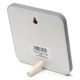 Quadros, Estampas, Manuscritos Iluminados: Quadrinho em madeira Nossa Senhora do Loreto cinzento