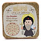 Wooden picture of St. Benedict s1