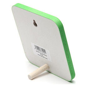 Quadri, stampe, codici miniati: Quadretto in legno San Pio da Pietralcina