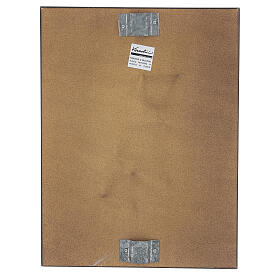 STOCK Jesús Crucificado cuadro de mayólica 35x25 cm s4