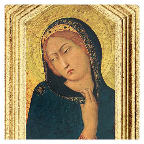 Ikonendruck Verkündung nach Simone Martini, 20x25 cm 2