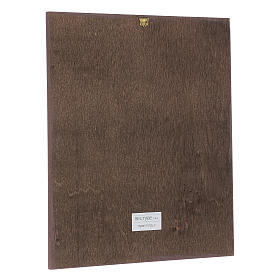 Quadro stampa Cristo Pantocratore 30x25 cm s3