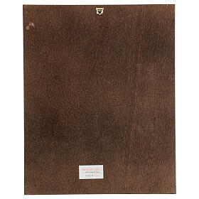 Cuadro impresa San José con Niño Jesús 30x25 cm s4