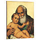 Saint Joseph with Child printed picture 12x10 in s3