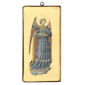 Printing of musician angel by Fra Giovanni da Fiesole, 30x15 cm