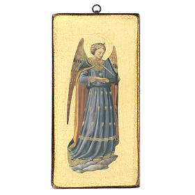 Quadro stampa angelo Beato Angelico 30x15 cm
