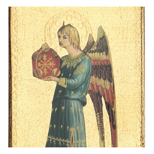 Bild mit Druck Engel nach Beato Angelico, 30x15 cm 2