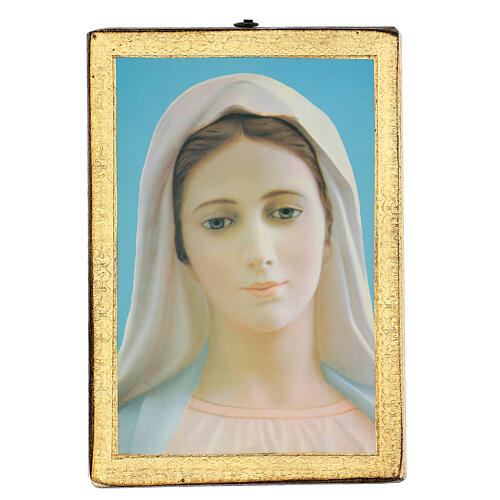 Cadre impression Notre-Dame de Medjugorje 25x20 cm 1