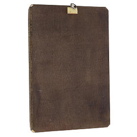 Cadre impression Vierge au Chardonneret 25x20 cm s5