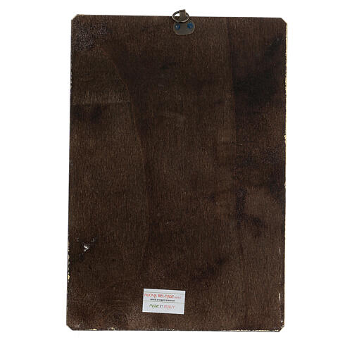 Cadre impression Saint Pio 25x20 cm 3