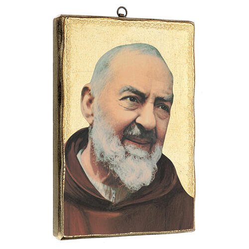 Quadro stampa San Pio 25x20 cm 2