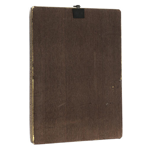 Cadre impression Padre Pio 25x20 cm 3