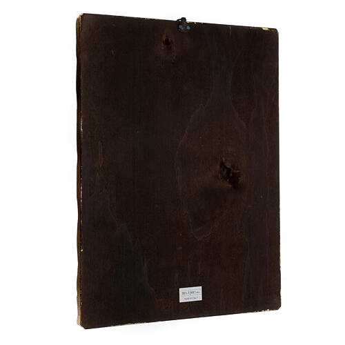 Cuadro impresa madera Virgen Odigitria 45x35 cm 3
