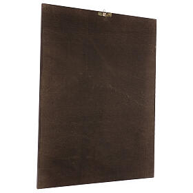 Cadre impression sur bois Vierge du Chardonneret 60x44 cm s3