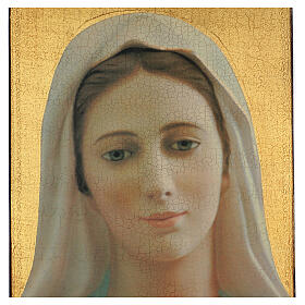 Print painting of Our Lady Medjugorje 70x50 cm