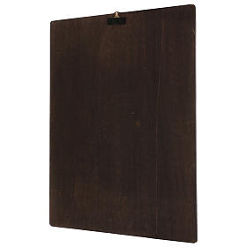 Quadro crettato stampa Madonna Medjugorje 70x50 cm s3