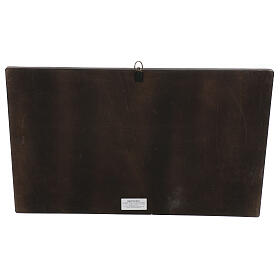 Cadre Triptyque Mantegna impression sur bois 45x70 cm s3