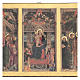 Quadro Trittico Mantegna stampa su legno 45x70 cm s2