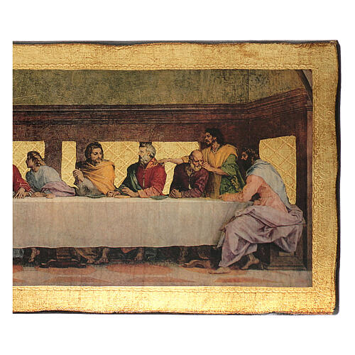Obraz Ostatnia Wieczerza Andrea del Sarto, 30x76 cm 5