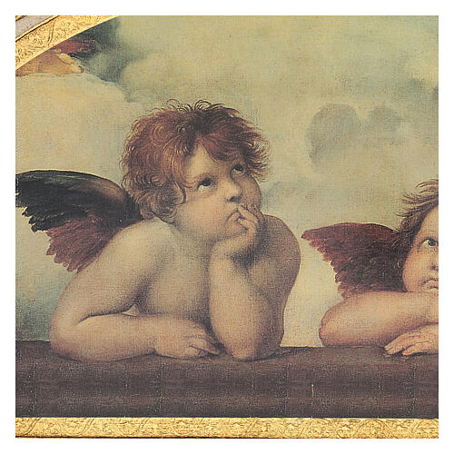 Print painting angels of Raphael 40x60 cm 2