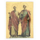 Wood picture print of Saints 20x25 cm s1