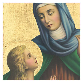 Painting of St. Anne 35x27 cm