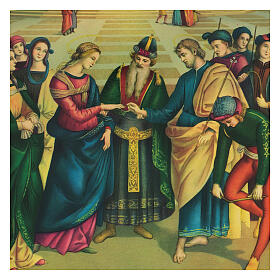 The Marriage of the Virgin printed picture 16x12 in