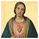 Painting of the Sacred Heart of the Virgin Mary 40x30 cm s2