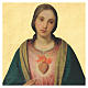 Quadro stampa Sacro Cuore Vergine Maria 40x30 cm s2
