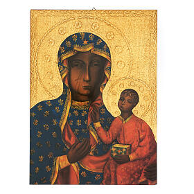 Painting of the Virgin of Czestochowa 37x27 cm