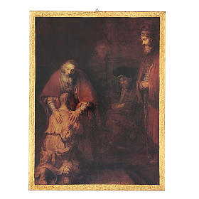 Quadro stampa Figliol Prodigo 35x25 cm