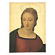Wooden picture Our Lady of the Goldfinch 37x27 cm s1