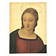 Obraz drukowany na drewnie Madonna ze szczygłem, 35x25 cm s1
