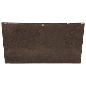 STOCK Impression sur bois anges Raphaël avec encadrement 25x50 cm s3