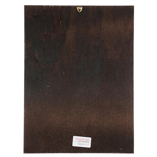 Cuadro impresa madera Dolorosa de Carlo Dolci 30x25 4