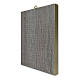 Placa madeira estampa Santa Clara de Simone Martini com caixa para presente 25x20 cm s2
