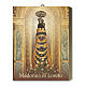 Placa madeira estampa Nossa Senhora do Loreto com caixa para presente 25x20 cm s1
