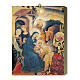Wooden icon Adoration Magi by Fabriano gift box set 25x20 cm s1