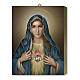 Wood board Icon, Immaculate Heart of Mary, gift box, 25x20 cm s1