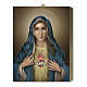 Tavola Lignea del Cuore Immacolato Maria Scatola Regalo 25x20 cm s1