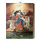 Wood board Icon, Mary Untier of Knots, gift box, 25x20 cm s1
