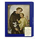 Saint Anthony of Padua Wooden Icon Gift Box 25x20 cm s3