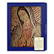 Wood board icon with gift box, Our Lady of Guadalupe, 25x20 cm s3