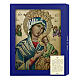 Notre-Dame du Perpétuel Secours tableau en bois boîte cadeau 25x20 cm s3