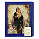 Wood board icon with gift box, Queen of the Angels by Bouguereau, 25x20 cm s3
