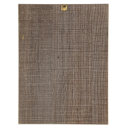 Holztafel, Gottesmutter der Göttlichen Unschuld – 25 x 19,7 x 2 cm, mit Geschenkbox 5