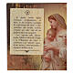 Wooden Icon Our Lady of Divine Innocence Gift Box 25x20 cm s4