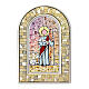 Vetrata Tridimensionale da Appoggio Gesù Buon Pastore Plexiglass 12x8 cm s1